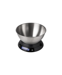 Bilancia da cucina con ciotola hyundai 'khn-bc5ib' argento capacita' 5 kg